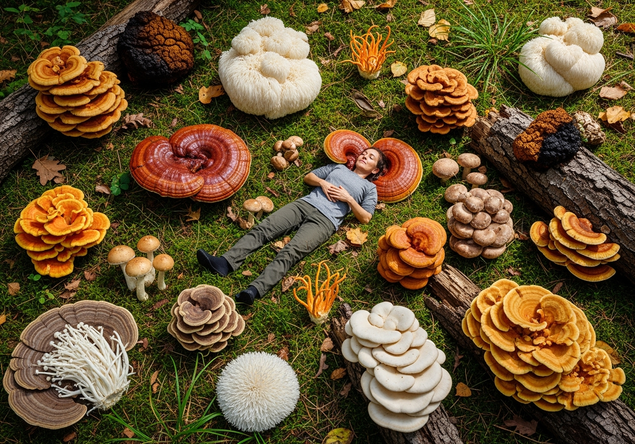 The Potential Role of Liquid Mushroom Extracts in Supporting Mental Wellbeing – Natural Approaches to Stress, Anxiety, and Sleep Challenges