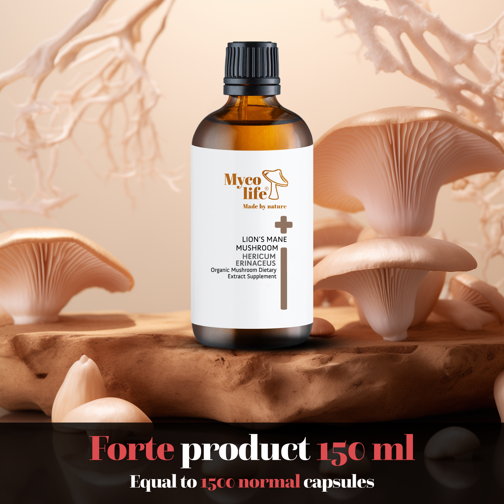 Forte Lion's Mane Mushroom Extract - 150ml