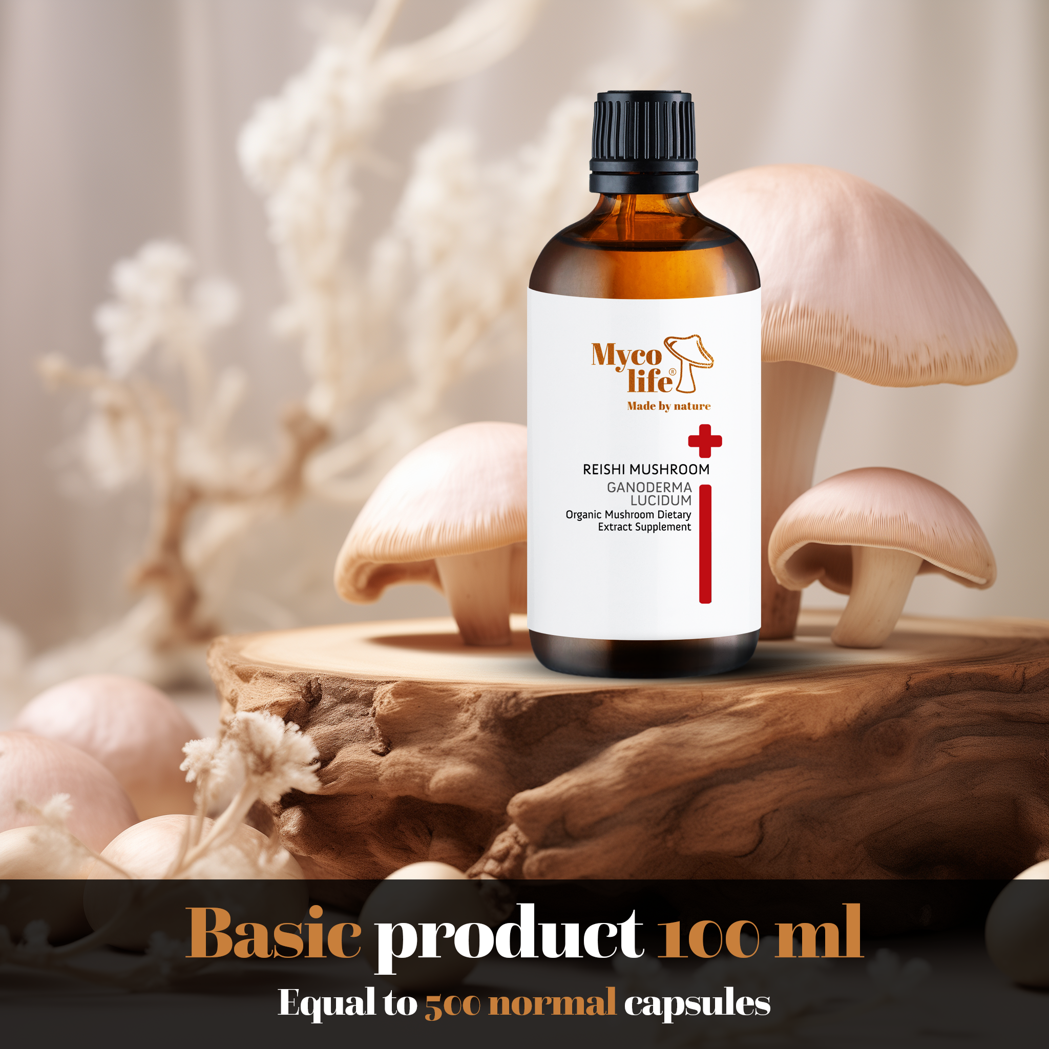 Basic reishi mushroom extract-100ml