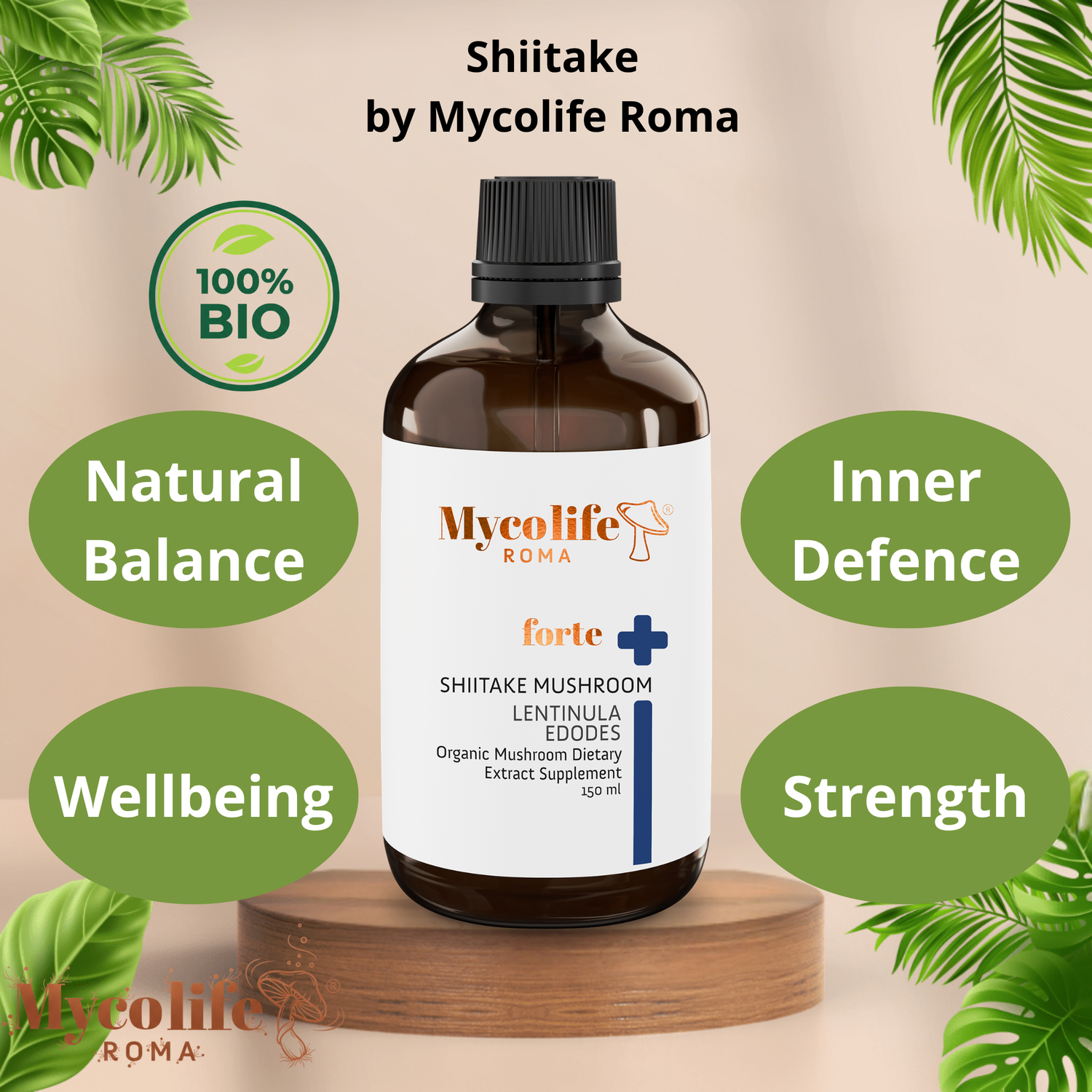 Forte Shiitake Extract 150ml