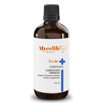 Basic Cordyceps dual-extracted 100ml bottle BIO certified alcohol free sugar free