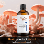 Basic Shiitake Mushroom Extract - 100ml - Mycolife