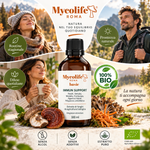 Mycolife Immun Support BASIC 100 ml bottle and packaging
