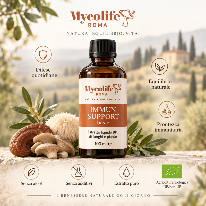 Mycolife Immun Support BASIC 100 ml - immagine italiana