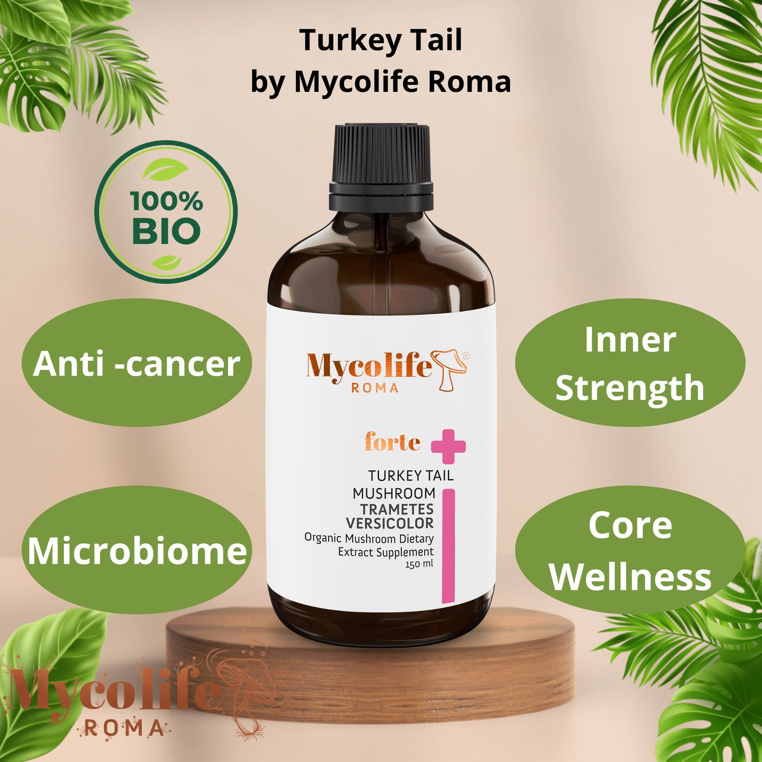 Forte Turkey Tail Mushroom Extract 150ml